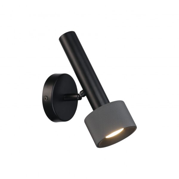 - купить на сайте Люстры Торг 1224978 Светильник настенный iLEDEX Delta 2360-1 BK+GRP