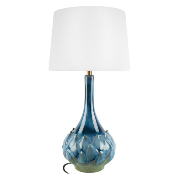1df7f802650c2252f3f7eedf173ad5f2 10518T Blue Настольная лампа LOFT IT Kale