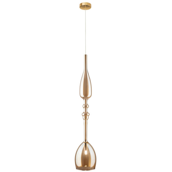 Светильник подвесной Crystal Lux LUX NEW SP1 C AMBER - купить на сайте Люстры Торг 1460491 Светильник подвесной Crystal Lux LUX NEW SP1 C AMBER