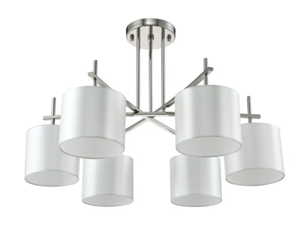 SERGIO_PL6_NICKEL Люстра Crystal Lux SERGIO PL6 NICKEL