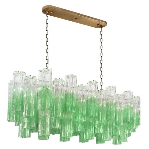 34002042dc2e168adc1f3ae2bc5b858b 10580/1000R Clear green Подвесной светильник LOFT IT Murano