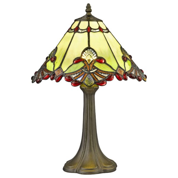 5v0p21cmnggylqfstfghnzvrqjvbujli 863-824-01 VELANTE Стиль Tiffany светильник настольный, E27, 40W