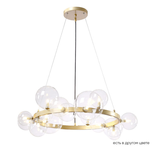 AGATA_SP15_V2_GOLD-TRANSPARENTE Люстра Crystal Lux AGATA SP15 V2 GOLD/TRANSPARENTE