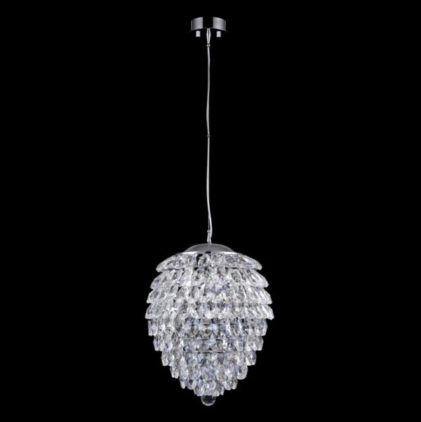 CHARME_SP6_CHROME-TRANSPARENT Светильник подвесной Crystal Lux CHARME SP6 CHROME/TRANSPARENT