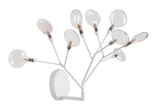 EVITA_AP9_WHITE-TRANSPARENT Бра Crystal Lux EVITA AP9 WHITE/TRANSPARENT