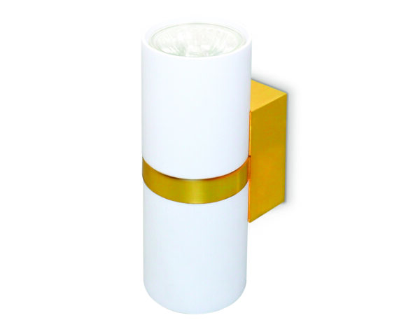 FW242 FW242/2 WH/GD белый/золото GU10*2 max 12W 155*60*76
