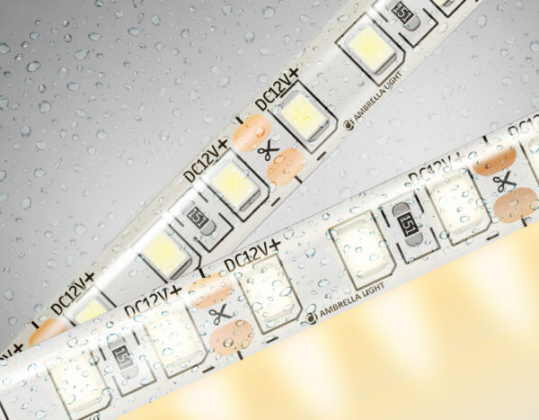 GS1201 GS1201 2835 120Led/ 9.6W m/ 12V IP65 3000K/ 5000*8*2.27mm (2 конт.)