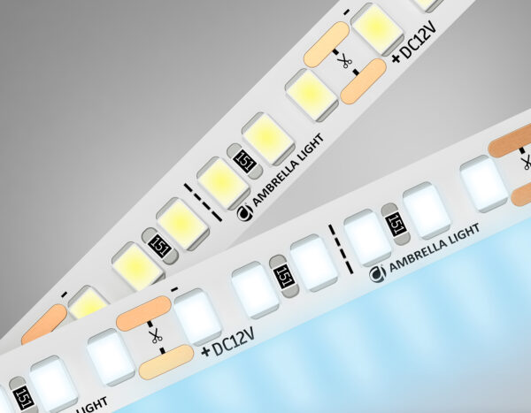 GS1313 GS1313 2835 180Led/ 14.4W m/ 12V IP20 6500K/ 5000*10*1.2mm (2 конт.)