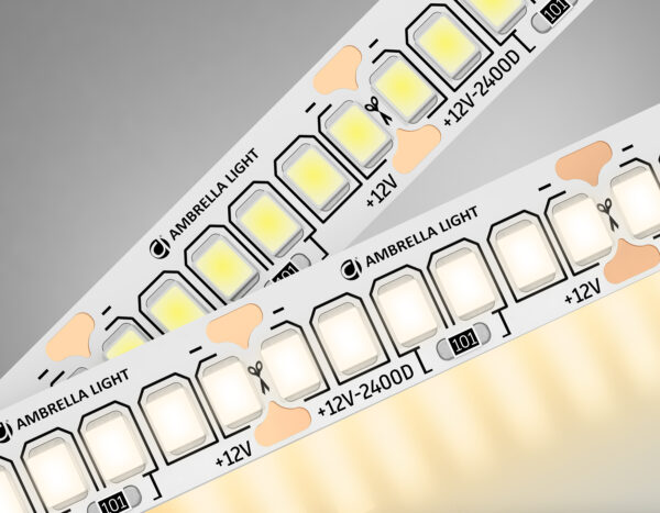 GS1401 GS1401 2835 240Led/ 17W m/ 12V IP20 3000K/ 5000*10*1.2mm (2 конт.)