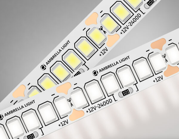 GS1402 GS1402 2835 240Led/ 17W m/ 12V IP20 4500K/ 5000*10*1.2mm (2 конт.)