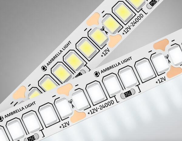 GS1502 GS1502 2835 240Led/ 19.2W m/ 12V IP20 4500K/ 5000*10*1.2mm (2 конт.)