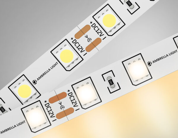 GS2001 GS2001 5050 60Led/ 14.4W m/ 12V IP20 3000K/ 5000*10*1.87mm (2 конт.)