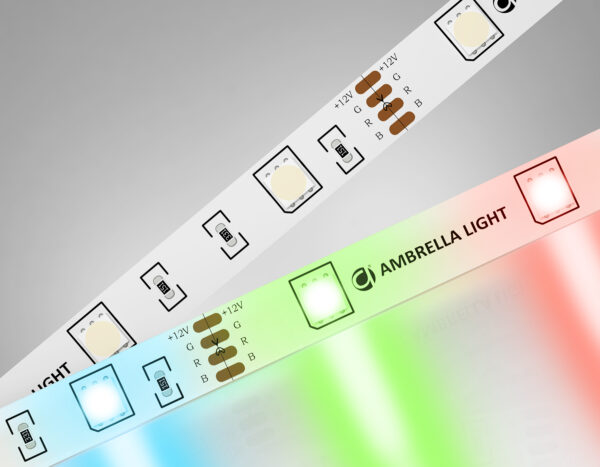 GS2201 GS2201 5050 30Led/ 7.2W m/ 12V IP20 RGB /5000*10*1.87mm (4 конт.)