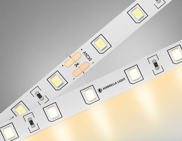 GS3001 GS3001 2835 60Led/ 6W m/ 24V IP20 3000K/ 5000*8*1.2mm (2 конт.)