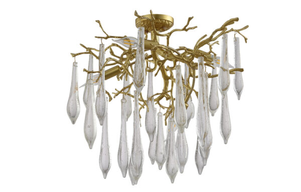 REINA_PL5_D600_GOLD_PEARL Люстра Crystal Lux REINA PL5 D600 GOLD PEARL