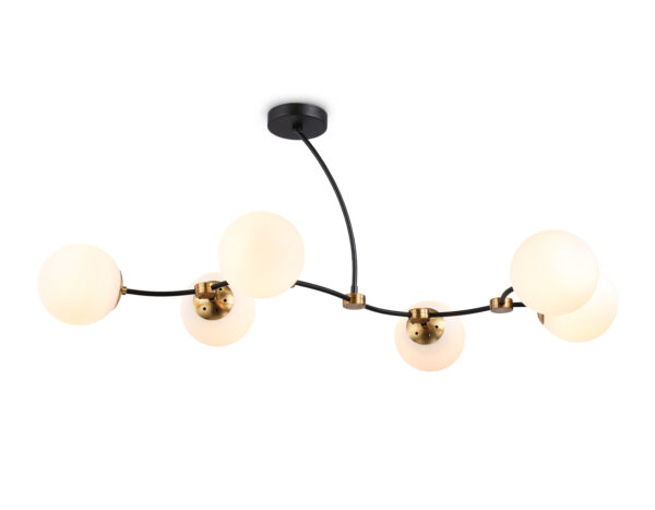 TR2555 TR2555/6 BK/SB черный/бронза E27/6 max 60W 1160*600*450