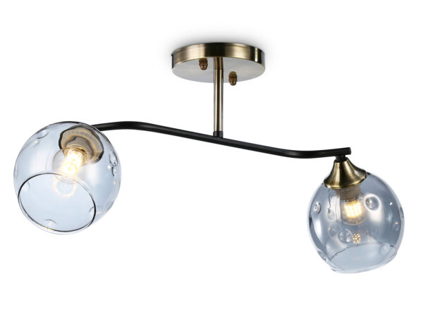 TR303008 TR303008/2 SB/BK/SM бронза/черный/дымчатый E27/2 max 40W 560*140*240