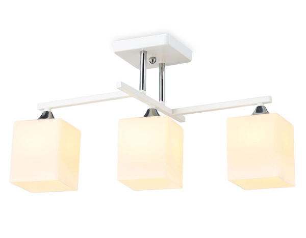 TR303113 TR303113/3 WH/CH/FR белый/хром/белый матовый E27/3 max 40W 490*260*290