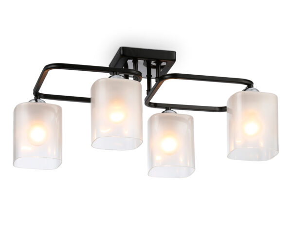 TR303222 TR303222/4 BK/CH/FR черный/хром/белый матовый E27*4 max 60W 530*290*220