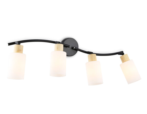 TR8723 TR8723/4 BK/WD черный/дерево E14/4 max 60W 760*100*210
