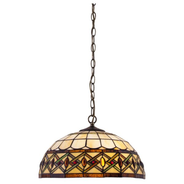 l4u0utscqqulcsjmr8hjv89bwt5sq744 859-806-02 VELANTE Стиль Tiffany светильник подвесной, E27, 2x60W