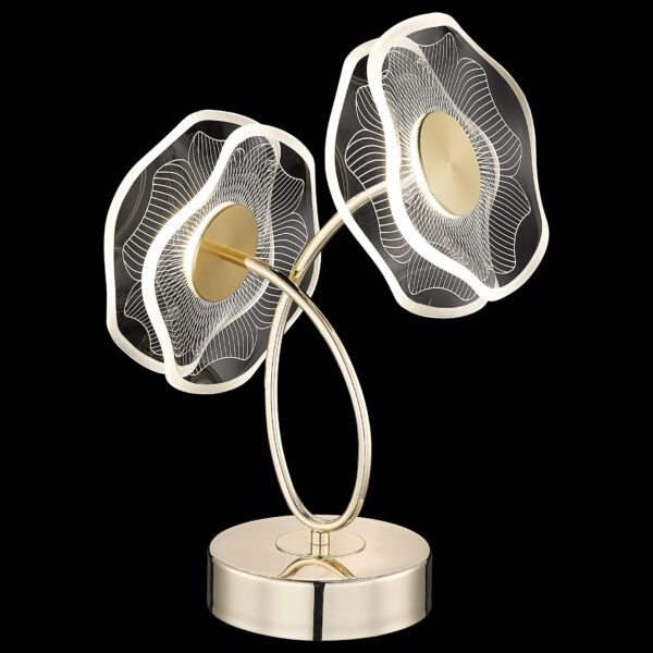 r14tkzm1glw2bum00mq89mtm35zaaryt WE453.04.304 WERTMARK HELENA светильник настольный, LED, 2x4W, 2700/4000/6500K