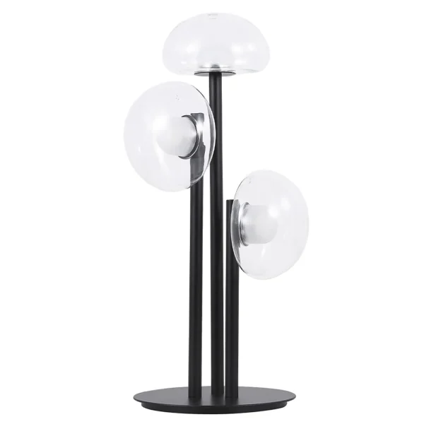 BOSQUE_LG3_BLACK_TRANSPARENT Настольная лампа Crystal Lux BOSQUE LG3 BLACK/TRANSPARENT