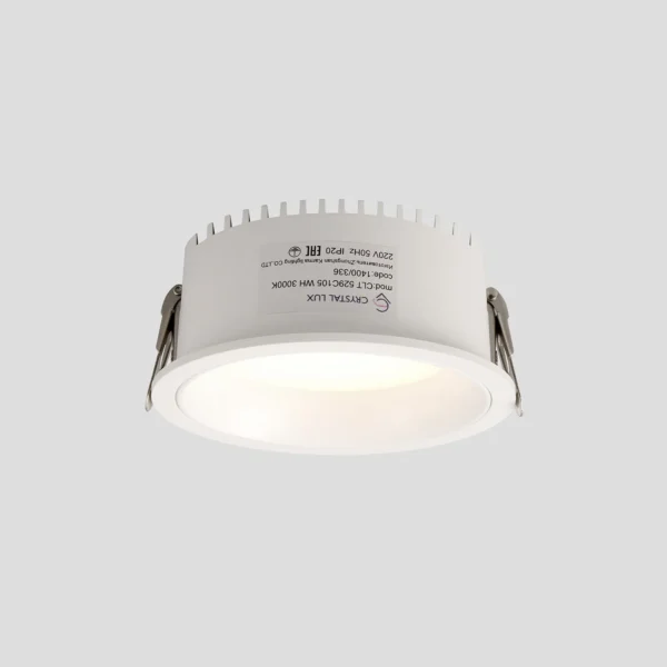 CLT_529C105_WH_3000K Светильник встраиваемый Crystal Lux CLT 529C105 WH 3000K