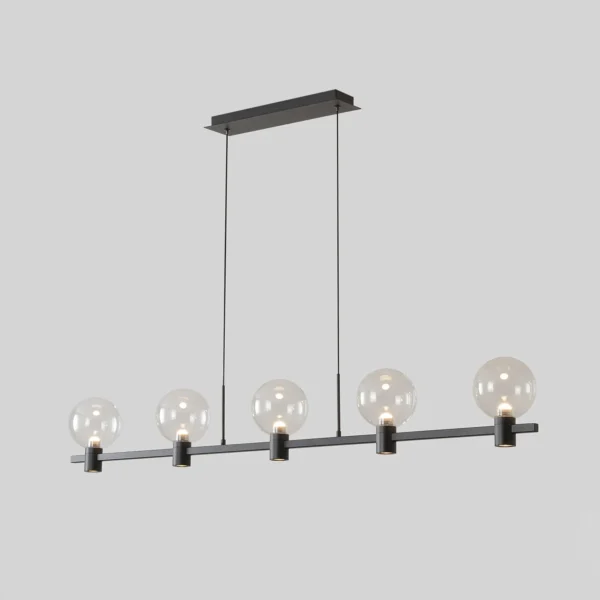 DUET_SP35W_LED_BLACK Светильник подвесной Crystal Lux DUET SP35W LED BLACK