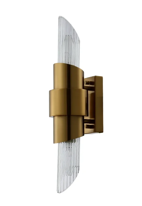 JUSTO_AP2_BRASS Бра Crystal Lux JUSTO AP2 BRASS