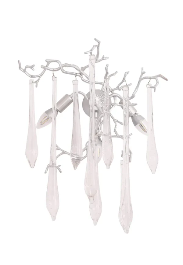 REINA_AP3_SILVER_PATINA Бра Crystal Lux REINA AP3 SILVER PATINA