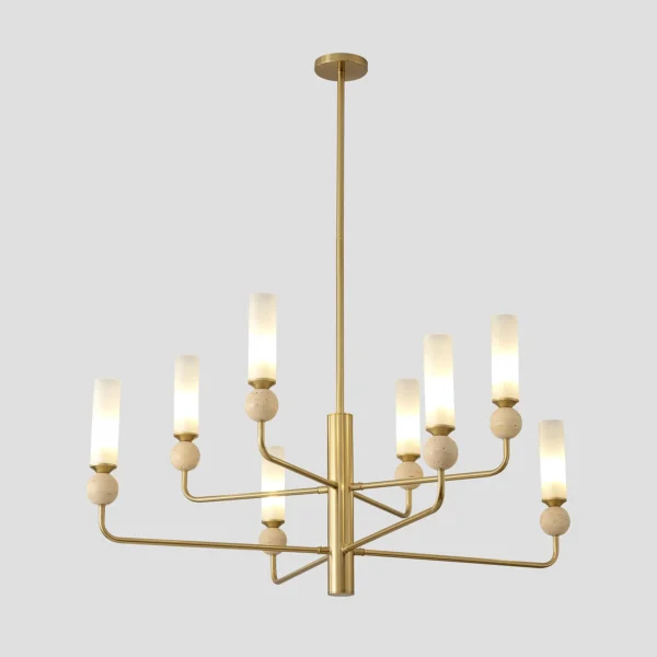 SIMPLY_SP8_BRASS Люстра Crystal Lux SIMPLY SP8 BRASS