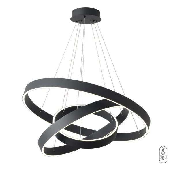 TRON_SP158W_LED_BLACK Люстра Crystal Lux TRON SP158W LED BLACK