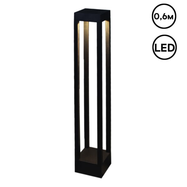 1434116_1 09970-0.7-001U 0,6M LED7W BK RLOS фонарь