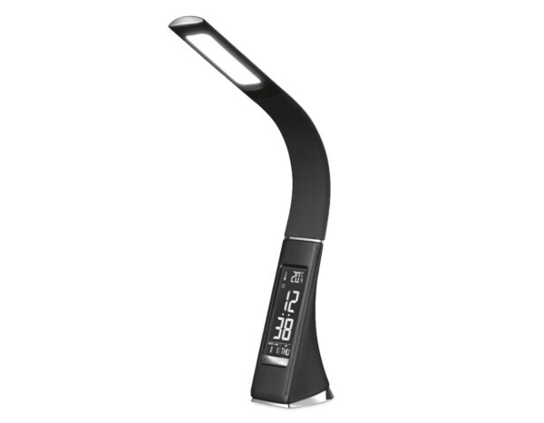 DE509 DE509 BK черный LED 3000-6400K 6W+LCD 2W