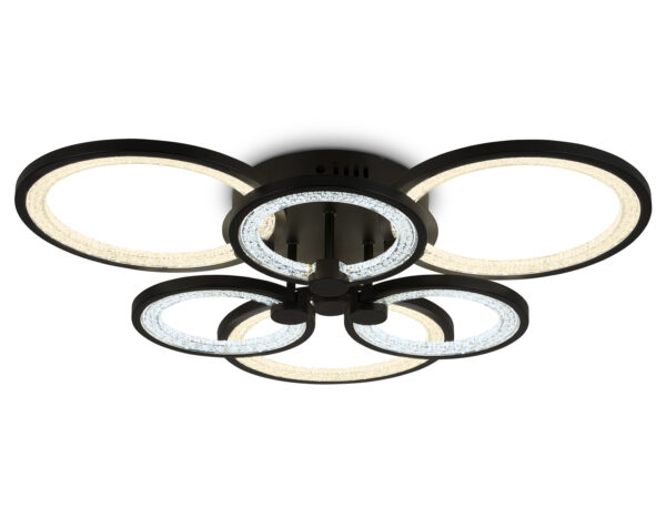 FA4092 FA4092/3+3 BK черный 100W 3000K+6400K/4200K/6400K+3000K 620*570*120 (ПДУ ИК)