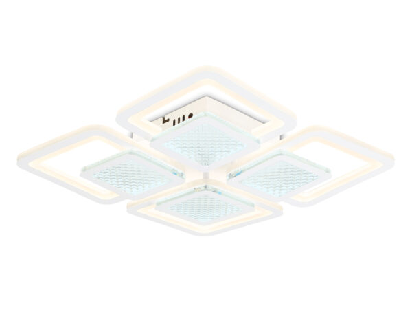 FA4283 FA4283/4+4 WH белый 100W 3000K+6400K/4200K/6400K+3000K 435*435*70 (ПДУ ИК)