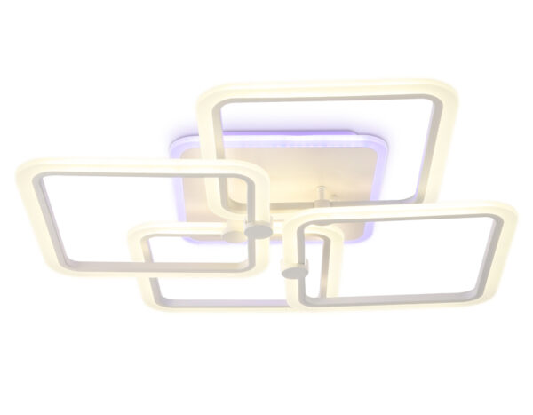 FA537_hero FA537/4 WH белый 148W 670*670*120 (ПДУ РАДИО 2.4)