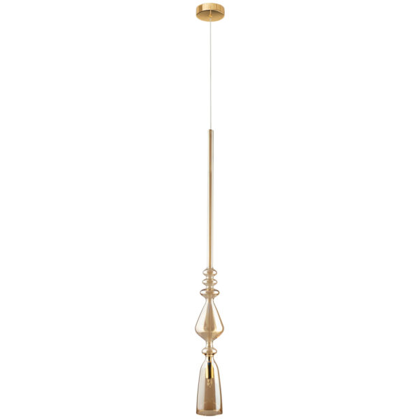 LUX_NEW_SP1_B_AMBER-2 Светильник подвесной Crystal Lux LUX NEW SP1 B AMBER