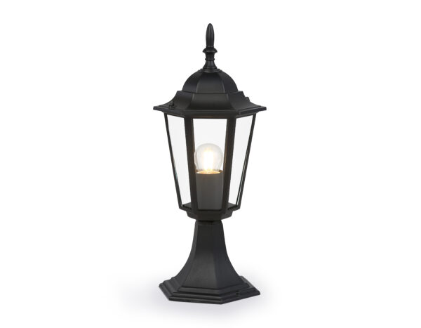 ST2023 ST2023 BK/CL черный/прозрачный IP54 E27 max 40W D150*400