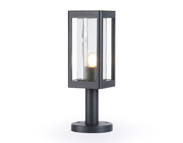 ST2409 ST2409 GR/CL серый/прозрачный IP54 E27 max 40W 110*110*350