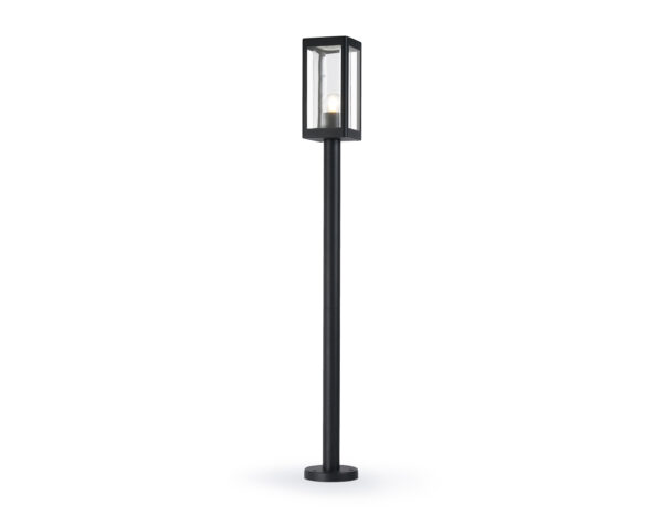 ST2425 ST2425 BK/CL черный/прозрачный IP54 E27 max 40W 110*110*1000