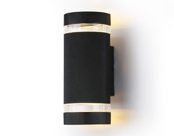 ST2562 ST2562/2 BK/CL черный/прозрачный IP54 GU10/2 max 35W 235*100*65