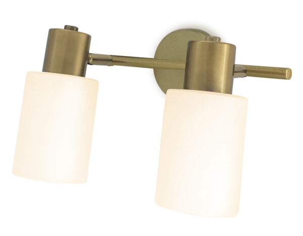 TR3969 TR3969/2 BS/FR латунь/белый матовый E27*2 max 40W 260*80*210