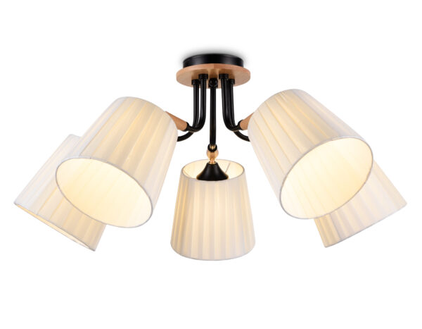 TR4733 TR4733/5 BK/LWD черный/светлое дерево E27/5 max 40W D610*270