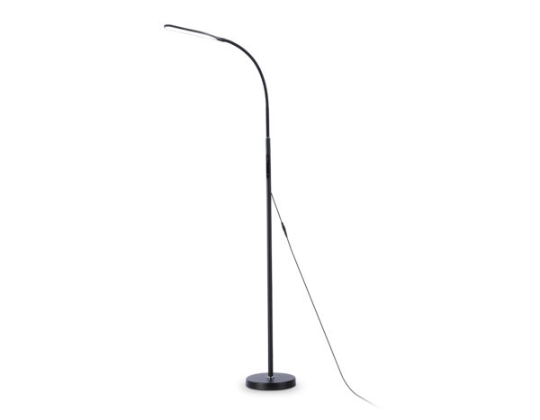 TR97706 TR97706 BK черный LED 12W 3000K-6400K 250*190*1770 (ПДУ РАДИО 2.4G)