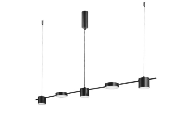 TRISTAN_SP5_L1200_BLACK Светильник подвесной Crystal Lux TRISTAN SP5 L1200 BLACK