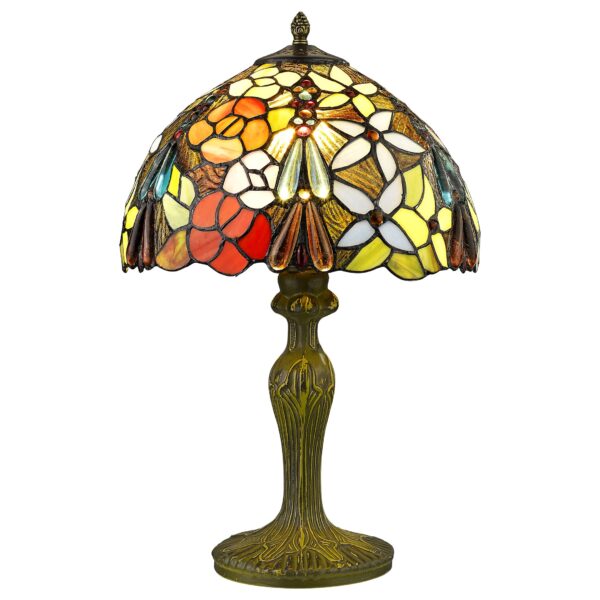 dm57c3jy448kihd21ancbcvyradc5rl2 885-804-01 VELANTE Стиль Tiffany светильник настольный, E27, 60W