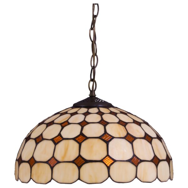 255gy2leavguvronay2nf13eg2qnaskq 812-806-02 VELANTE Стиль Tiffany светильник подвесной, E27, 2x60W