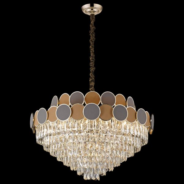 3c4rucidb42agoya7z20aud6lypsz432 WE145.21.303 WERTMARK ORIANA светильник подвесной, E14, 21x40W